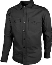 GMS-Moto Puma, shirt aramid , color: Black , size: XL