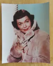 Academy Award JANE WYMAN signed 8x10 Photo #5 FALCON CREST