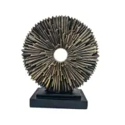 Abstract Staute,Modern Decorative Home Decor,Office Desk Sculpture for Black
