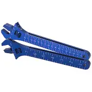 Aeroflow Alloy Wheelie Bar and General Purpose Adjustable Shifter Spanner Blue