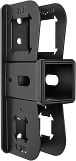 BougeRV Hitch Wall Mount, 2" Receiver, Max Hold Up to 300LBS, Bike Rack & Cargo Rack Storage, Hanging Garage Organizer, Trailer Hitch Receiver Hitch Bicycle Ski Rack Storage Organizer, IRK030