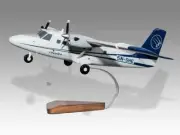De Havilland DHC-6-400 Caverton Desk Wood Airplane New Model Large Scale 1/48