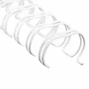 Fellowes Wire Binding Comb 34 Loop 6mm A4 White Pack 100