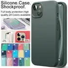 Shockproof Case For iPhone 14 Pro 13 12 11 Mini XS Max XR 8 Plus Silicone Cover