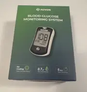 AUVON Blood Glucose Monitor Kit for Accurate Test Diabetes Testing Kit. New