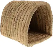 Small Mats Hamster Large Carrier Hutch Coop Rat Basket Chicken Breeders House Foldable Pig Plush Rabbit Fleece Bedding Litter Cage Hay Hammock Chinchilla Straw Green