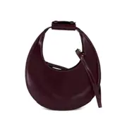 [Staud] Staud Mini Moon Crescent Top-handle Shoulder Bag ONE SIZE RED