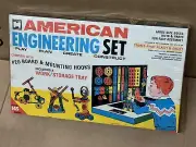 Vintage Multiple Toymakers American Engineering Playset Toy 1965 New Sealed Box
