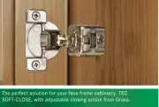 Tub of 24 Soft Close 1-1/4" Overlay Grass USA Concealed Hinge