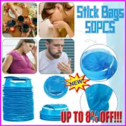 50X Disposable Vomit Bags Sickness Travel Plane Motion Car Bus Sea Sick Sealable