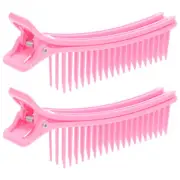2 Pcs Hair Clip Cutting Clips Parting for Sectioning Barber Clipper Grips