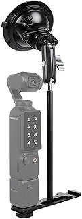 OmniMaster Suction Cup Mount for DJI Osmo Pocket 3, Action, GoPro, Insta360, Phones, Car Windshield Camera Holder DJI GoPro Insta360 Phone Accessories Selfie Lights, Microphones