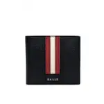 【BALLY】6224893 黑(TRASAI 防刮撞色拼接短夾)