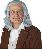 Adult Benjamin Franklin Wig
