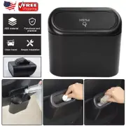 Mini Car Trash Can Garbage Manager with Lid Trash can Car Interior Accessories