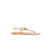 [K.JACQUES] K. JACQUES WOMAN GOLD SANDALS & SLIDES Gold