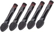Baluue 50pcs Make Eye Shadow Brush Eye Shadow Applicator Double Sided Eye Shadow Sponge Eyeshadow Short Make up Sponges Eye Makeup Blending Brush Black