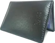 [SNHIDE] Soft Nappa Leather Bus Holder, Opal Train Pass,Driving Licence Holder,Opal Card Holder-BP303 (Black)