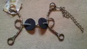 Sherry Cervi Twisted Wire Jointed Shank Bit Barrel Racing