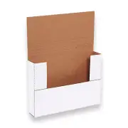 White Easy-Fold Mailers 12 1/2 x 12 1/2 x 2" ECT-32B 50/Case