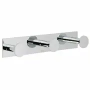 Ginger 2810T/SN Surface Triple Robe Bath Towel Hook, satin nickel