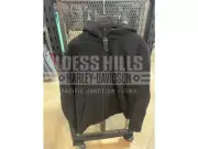 Men's All Black Windproof Riding Jacket 98169-24VM