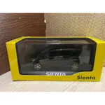 TOYOTA SIENTA 前期型 1/30 黑色 日規展示模型車