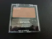 Revlon Powder Blush / Bronzer - NATURAL BRONZE # 01 - Brand New / Sealed