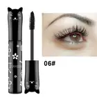 6-Colorful Mascara with Large Brush Head, Easy to Color, Non-Clumping, Non-Fadin
