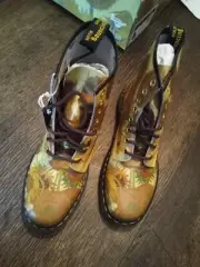 Dr Martens 1460 Van Gogh Sunflowers Boots New + Box UK 8 EU 42 National Gallery