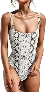 [PRETTYGARDEN] Women's One Piece Halter Straps U Neck Backness Swimsuits Monikini Bathing Suit