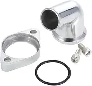 TULKUCBZBP SBC BBC Polished Aluminum 15 Swivel Neck Fits SB BB Compatible with Chevy 327 350 454 396 Car air Intake