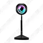 Colorful Sunset Lamp Remote Control RGB Sunset Projection Lamp Atmosphere Light