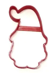 GNOME 3 OUTLINE DWARF GOBLIN MYTHICAL CREATURE COOKIE CUTTER MADE IN USA PR4506