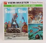 Vintage View-Master Sword and the Stone Reels