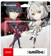 Xenoblade Chronicles 3 Noah and Mio Nintendo Amiibo 2 Pack In Hand Sealed