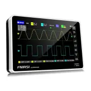 FNIRSI 1013D 7-inch Digital 2 Channels Tablet Oscilloscope 100M Bandwidth 1GS/s Sampling Rate 800x480 Resolution Capacit