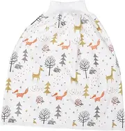 Yardwe Potty Training Pants Reusable Cloth Nappies for Boy Girl Grey Rabbit for Outdoor Activities Easy to Wear Remove Promotes Pee Habits