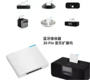 Bluetooth A2DP Music Receiver Audio Adapter for iPod iPhone 30Pin Dock Speaker