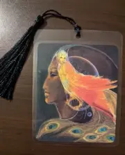 PEACOCK Animal Spirits Bookmark Oracle Card Boulet Art Deck New Gift Tarot GREEK