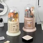 With Lid Cosmetic Brush Holder Rotating Storage Rack Makeup Brush