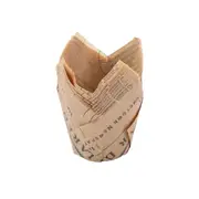 50Pcs Muffin Cup Tulip Flower Shape DIY Oil-proof Paper Heat-Resistance Cupcake Liner Baking Assistant B