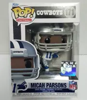MICAH PARSONS Dallas Cowboys Funko Pop! Football NFL #171 Vinyl Figure BOX WEAR