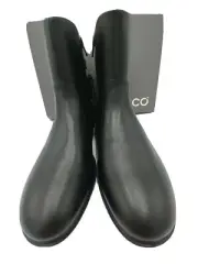 Women's Ecco Touch 15 Hydromax Buckle Boot Black Leather Size 40(US 9-9.5) M
