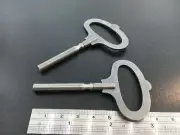 Clock Key French Style Size 000 or 2.0 mm. Set of 2
