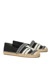 Tory Burch Women's Double T Espadrille Flats