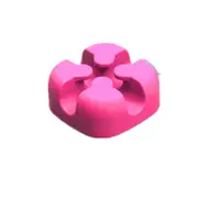 CBSX Desktop Cable Organizer Headphone Cable Winder Management For iPhone 8 Plus XS 11 Pro Huawei P30 Mate 30 Xiaomi Mi9 9Pro PINK COLOR