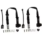 Front Seat Belt Kit to Suit HJ HX HZ Sedan Wagon Panel Van One Tonner - ADR Appr