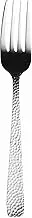 Kakusee Dessert Fork, 1.0 x 7.2 x 0.8 inches (2.6 x 18.2 x 2 cm), Hammered Made in TSUBAME TC-14, Made in Japan