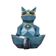 Moden Lucky Cat Figurines Statue Storage Boxes Craft Ornament Holder Home Decorations